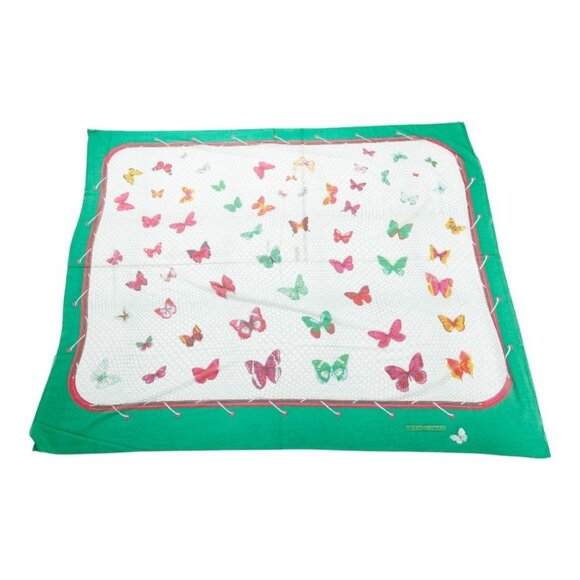 HERMES Green Scarf - Picture 1 of 5